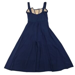 Weissman Girls Blue Lyrical Contemporary Dance Dress Costume Size IC Style 14662